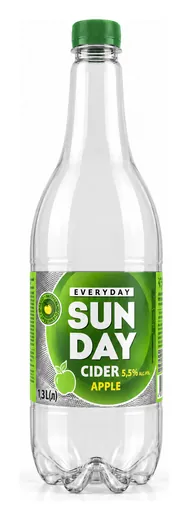 Everyday Sunday Cider Apple — етикетка